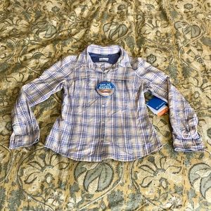 NWT COLUMBIA “silver ridge” plaid flannel button up shirt. Size S. Omni-wick.